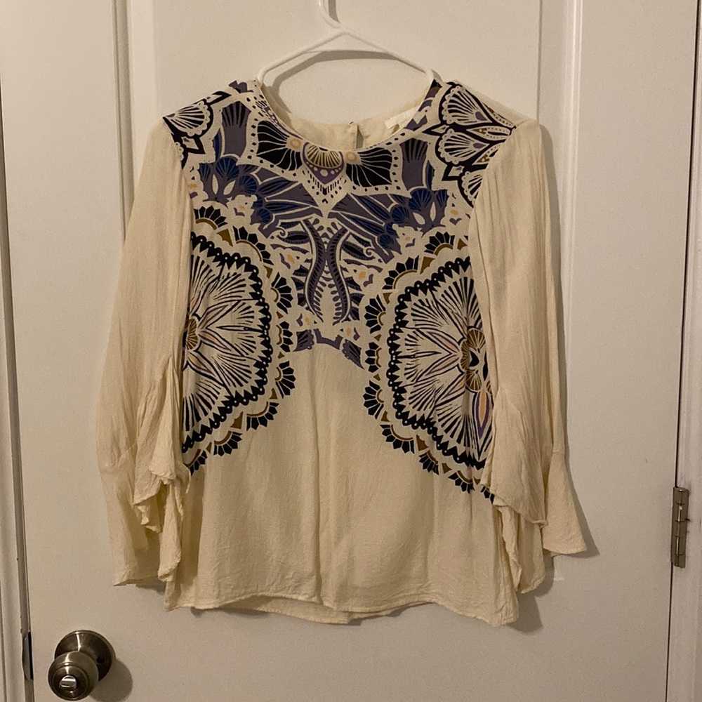 Cute cream blouse